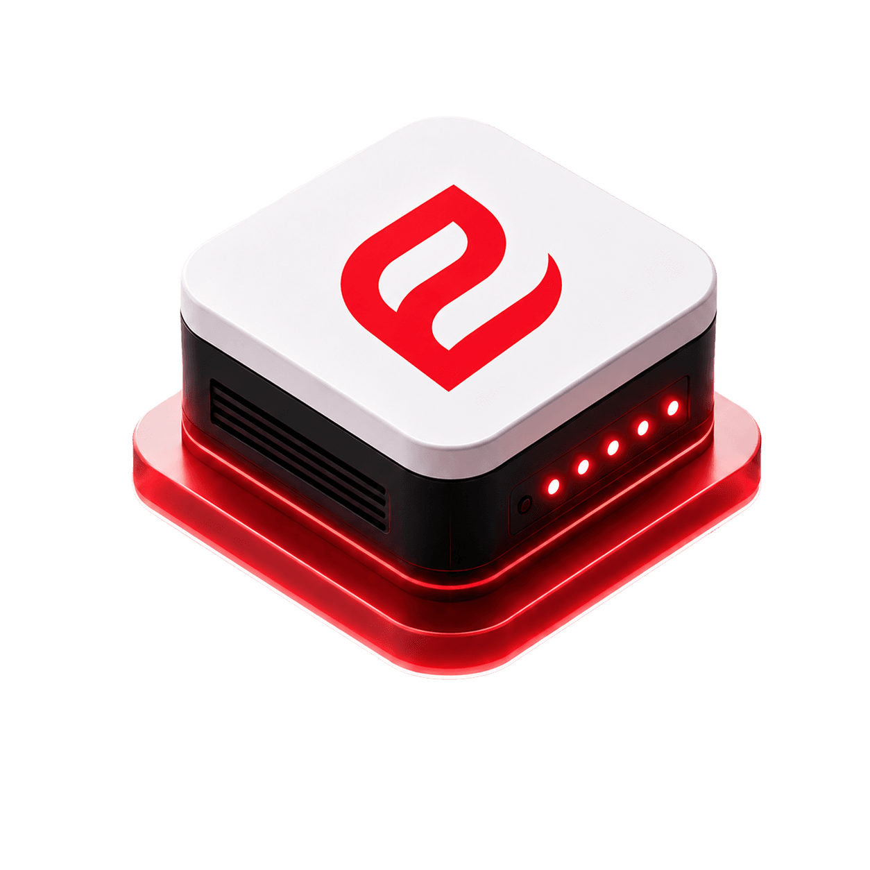 The Echo node, the device that powers the blockchain